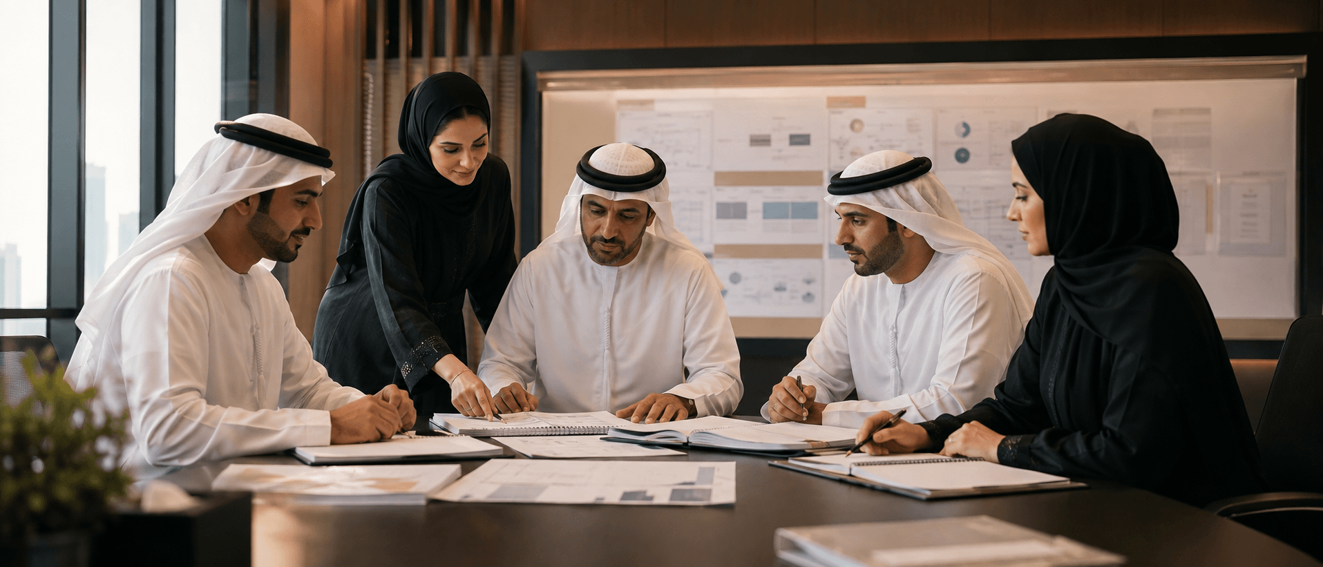خبراء يراجعون الأدلة وبيانات الأداء.